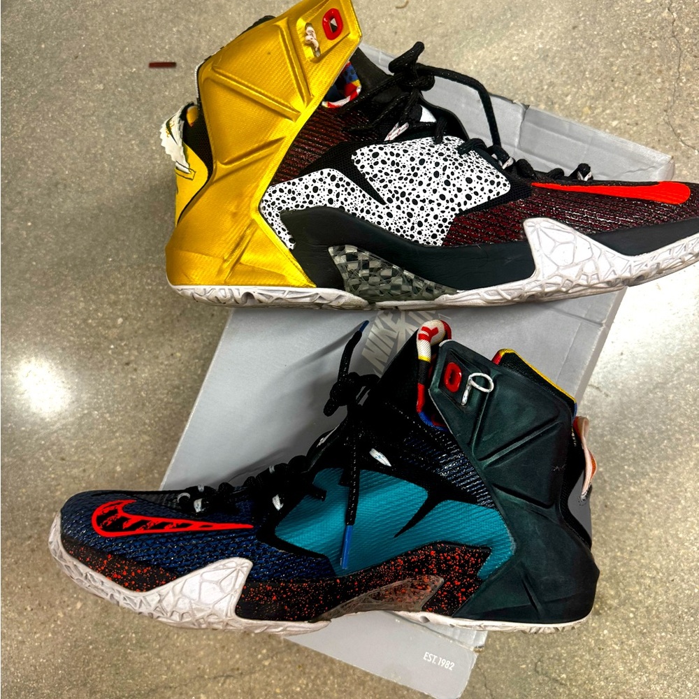 Nike LeBron 12 what the